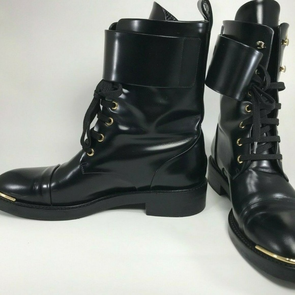 Louis Vuitton - Leather Ranger Women Boots - Picture 5 of 8